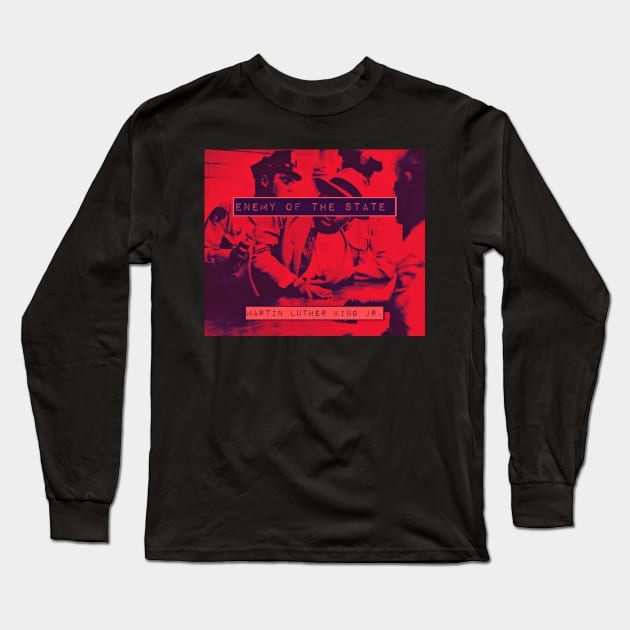 MLK Long Sleeve T-Shirt by BlackOzean